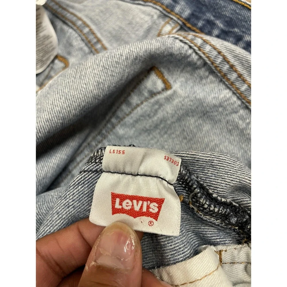 Levis‎ 501 Jeans Mens 36x30 Medium Wash Blue Denim Straight Leg Button Fly